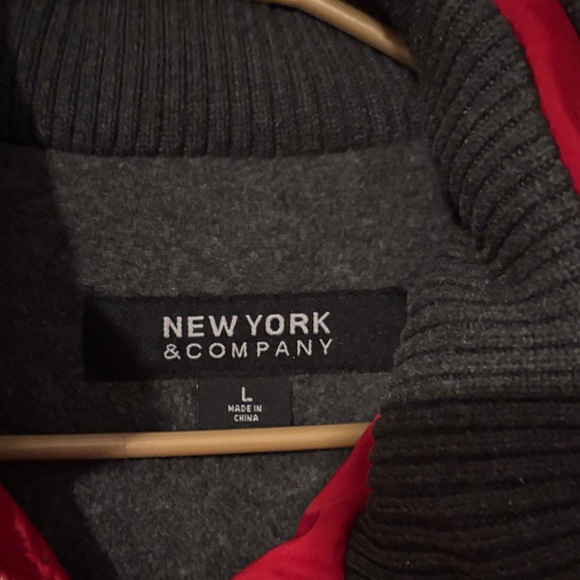 Red Puffer Jacket - Picture 2 of 6